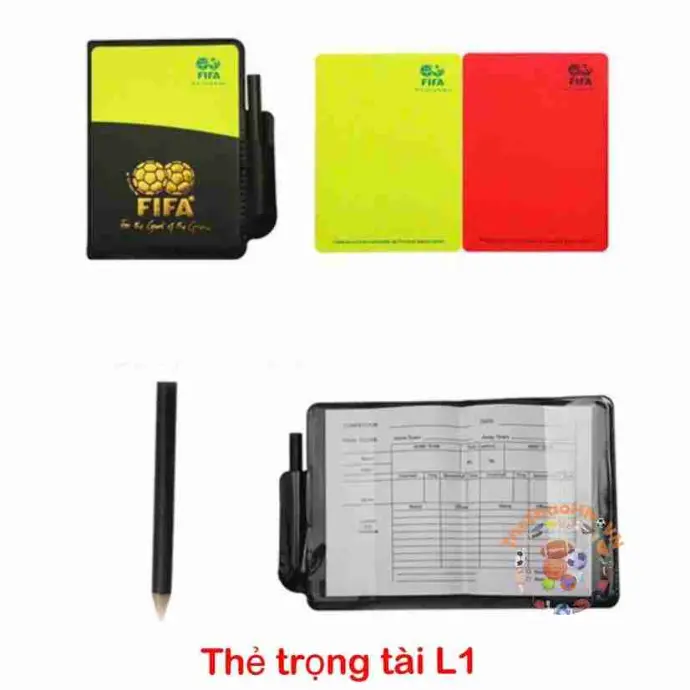 Thẻ trọng tài L1 - mã ML0889 