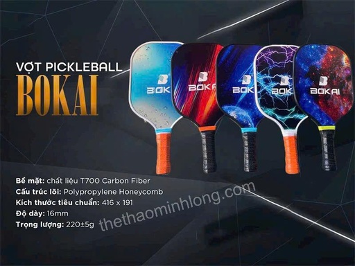 vợt pickleball bokai - mã ML2004 